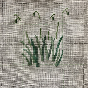 刺繍 フレメカレンダー1966年 Feb 刺繍 フレメカレンダー1966年 Feb