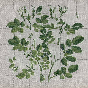 刺繍 フレメカレンダー1985年6月